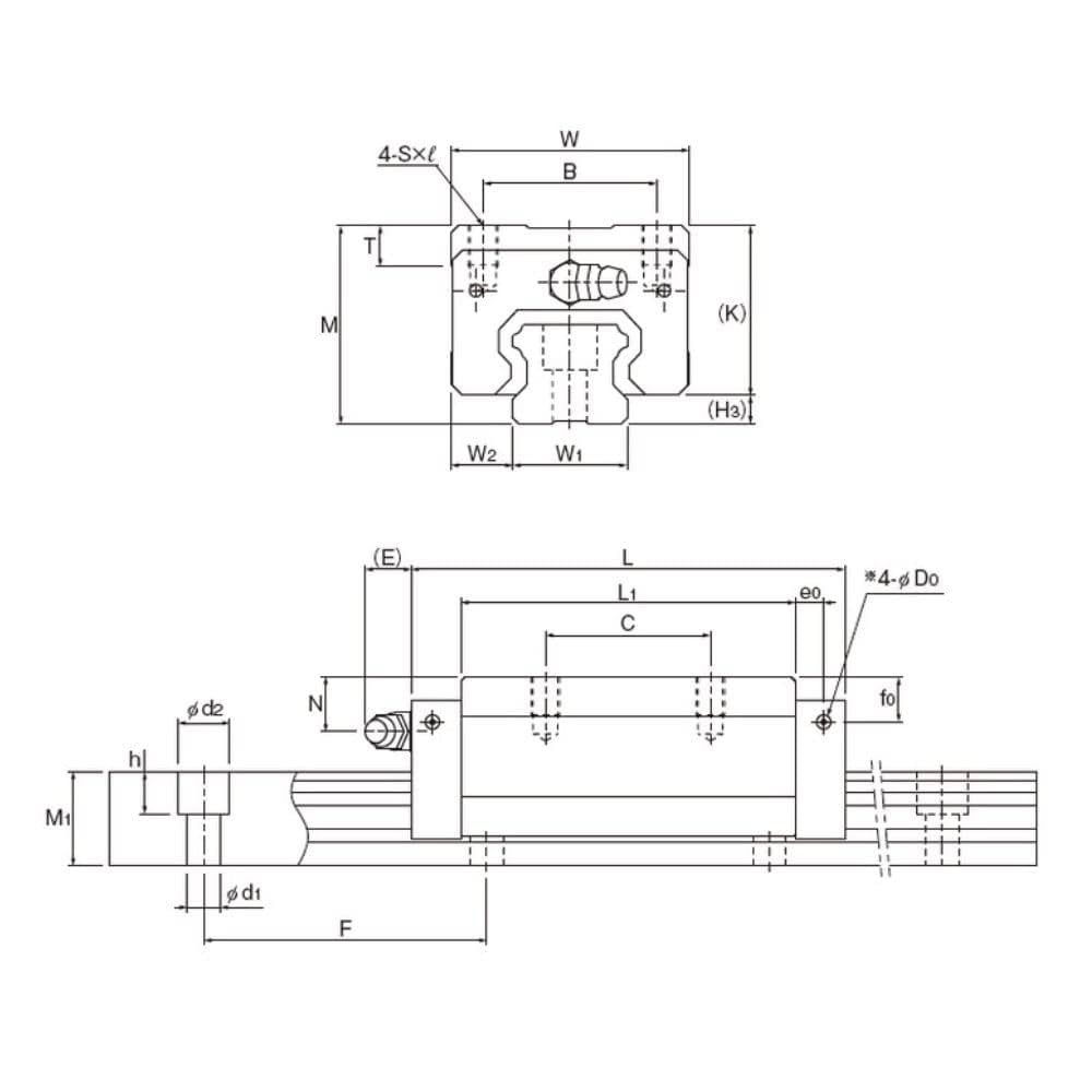 Amazon | THK LMガイド用ブロック SHS45R1SS(GK) BLOCK